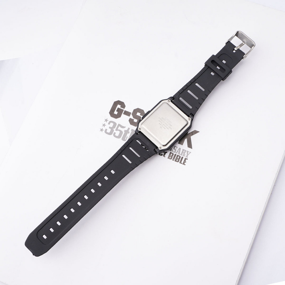 Ремінець для Casio G-Shock CA-53W 20 mm Black BK SBR Київ - фото 3