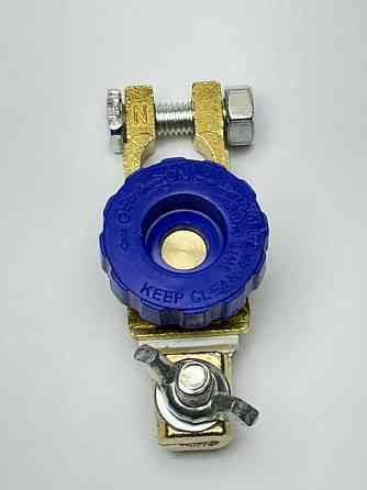 Клемма универсальная минусовая акб с отключателем массы Харьков