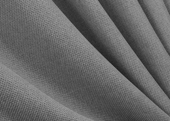 Комплект коротких штор VR-Textil Лен-блэкаут № 1797ш Серый 130х170см 2 шт (35-0380) Киев