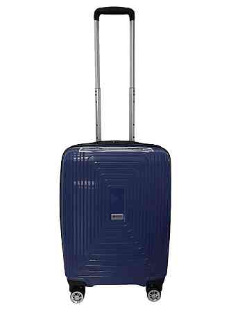 Валіза пластикова AIRTEX 241 мала 55 см синя Київ