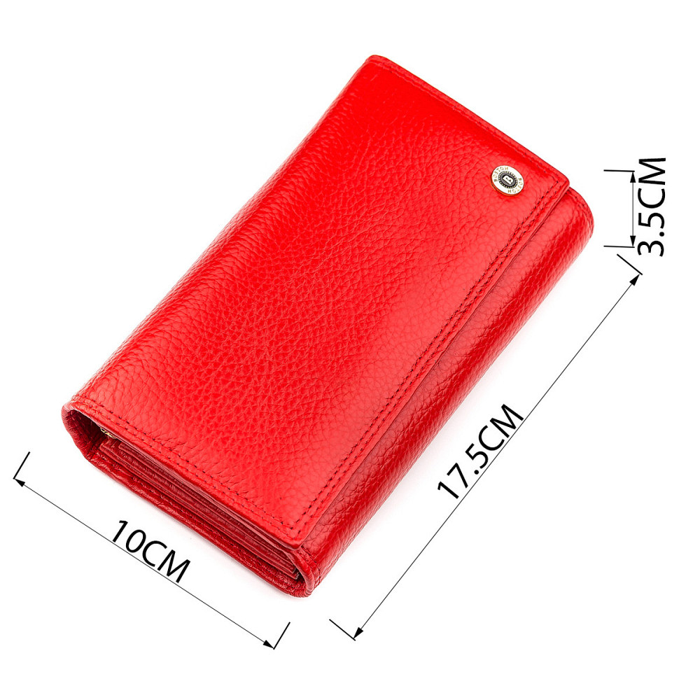 Гаманець жіночий Boston 18493 (S9001B) яскравий Червоний Київ - фото 5