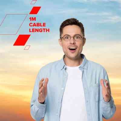 Дата кабель USB-C to USB-C 1.0m OnWire 60CL C-C 60W COLOR Braided 1m Black Canyon (CND-CCAP60AB10B) Винница