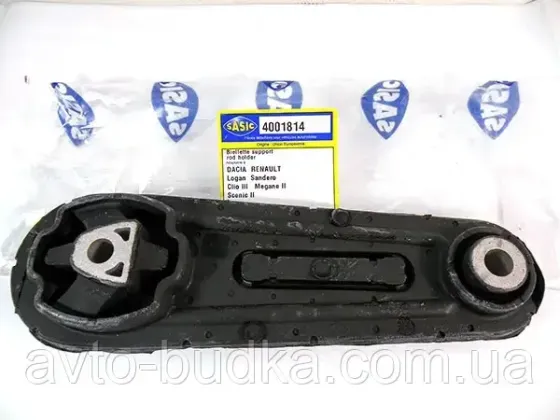 Подушка двигателя (сзади левая нижняя) на Renault Scenic II двигатель 1.5 dCI /1.9DCI год 2003-2008 Sasic SAS4001814 Новый Роздол
