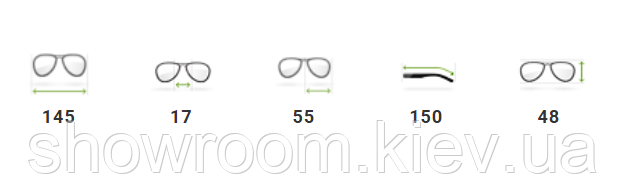 Брендовые мужкие очки Chrome Hearts (5221) brown Киев - изображение 3