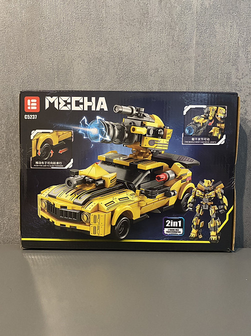 Конструктор mecha Трансформер  Бамблби, 2 в 1, 441 деталь, совместим с Lego Киев - изображение 3