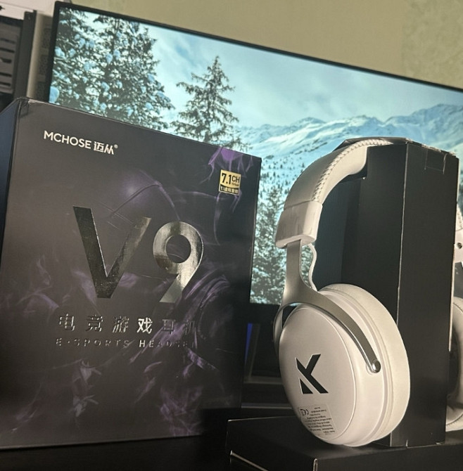 Навушники McHose V9 Pro White/Silver ! Харьков - изображение 4