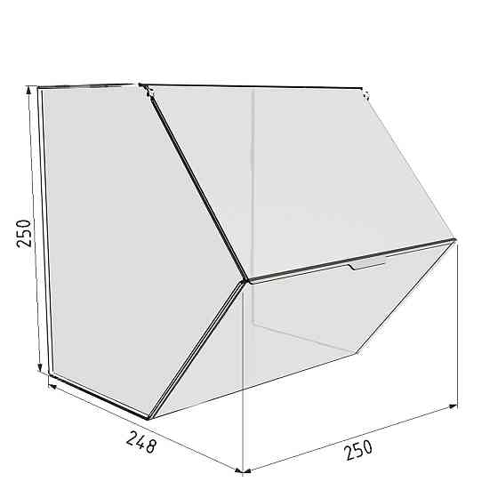 Диспенсер EKOSTAR для мармеладов, снеков, орехов 1 ячейка Киев