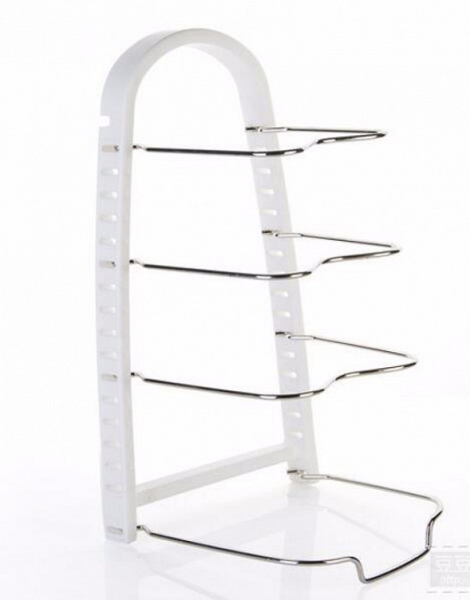 Подставка для сковородок, крышек, тарелок, кастрюль (Белый) Винница - изображение 1