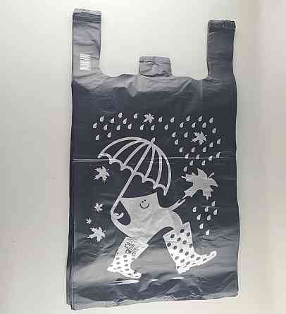 Пакет 43х75 "ПАКУНЧИК" Сomserv черный (100 шт) Харьков