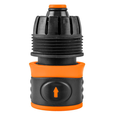 Конектор для шланга Neo Tools для шланга 3/4&quot;, з аквастопом, двокомпонентний (15-723) Вінниця - фото 3