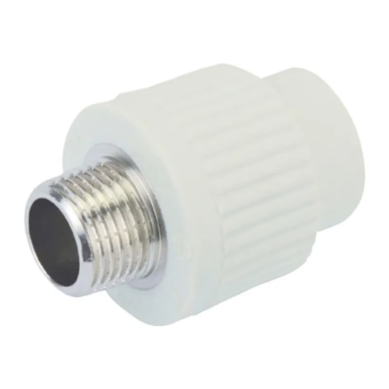 Муфта НР 25x1/2M PPR Koer K0096.PRO (KP0115) Киев