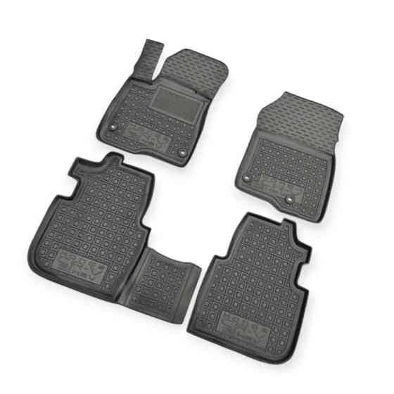 Коврики салона Хонда  CR-V e-HEV (2022-) борт 2,5 см, с перемычкой Мукачево