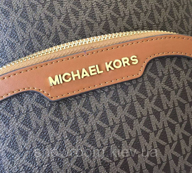 Жіночий рюкзак Michael Kors Abbey Brown Lux Київ - фото 9