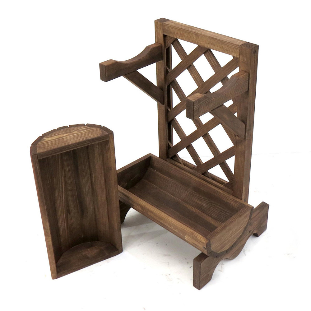 Кашпо на стійці "Скара" капучино Миколаїв - фото 6