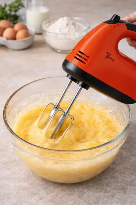 Ручной миксер R6633R с насадками для замешивания крутого теста 260 Вт Коломыя - изображение 2
