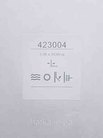 Обои виниловые на флизелине Sintra Edelina геометрия абстракция фигуры структурные 3д белые серебристые Киев