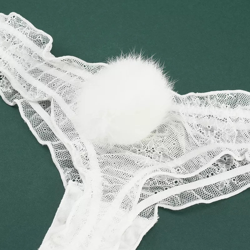 Трусики з хвостиком 42-46 білий Київ - фото 4