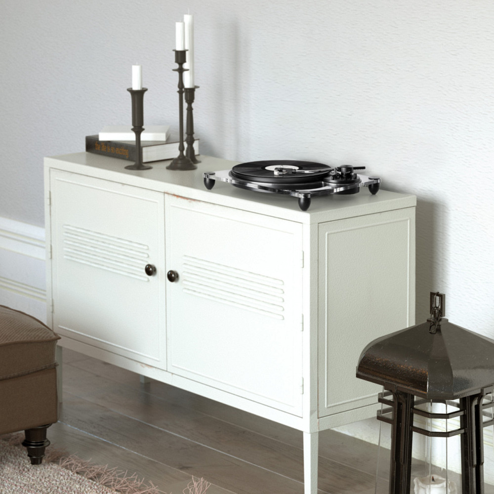 Проигрыватель Pureness акрил 33 1/3 + предусилитель 45 об/мин прозрачный (Германия, читать описание) Ровно - изображение 2