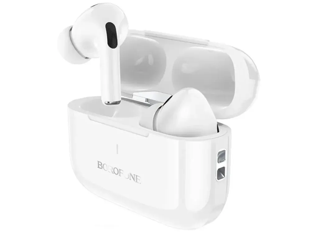 Бездротова гарнітура Borofone BW59 True з кейсом Bluetooth 5.3, сенсорним керуванням та захистом IPX4 Одеса - фото 6