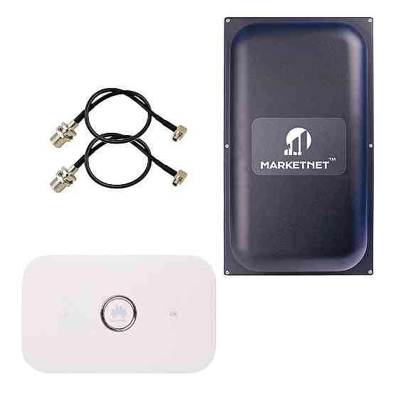 Интернет для дома, Набор 4G LTE Wi-Fi роутер Huawei e5573s-320 и Панельная антенна MARKETNET Maxi MIMO 22 dBi Киев