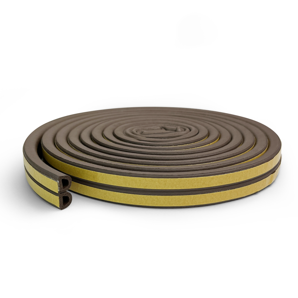 Ущільнювач Р (9*5,5) 1 м коричневий Харків - фото 1