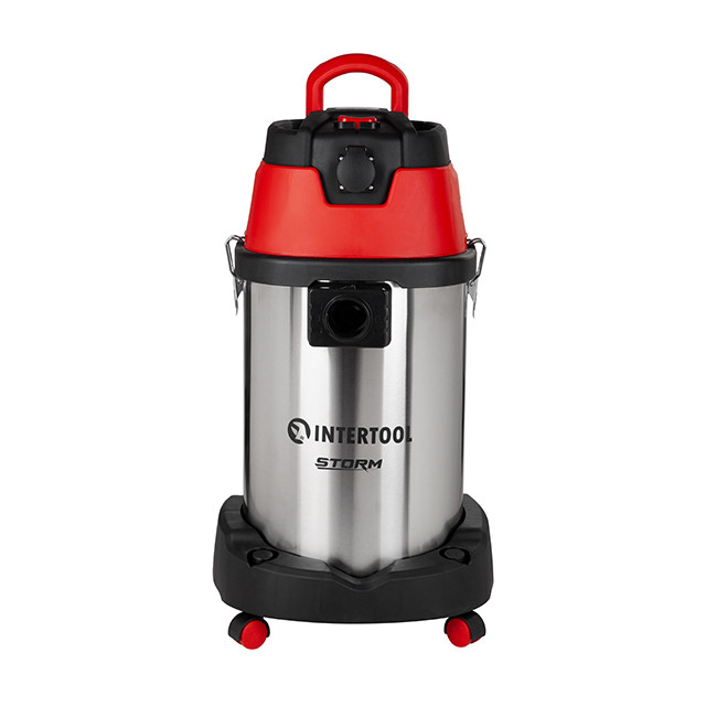 Пилосос будівельний, 1,4 кВт, 2 Stage, >20кПа, бак 30 л нержавіюча сталь 201, розетка, HEPA фільтр,  шланг 4 м, STORM Львів - фото 2