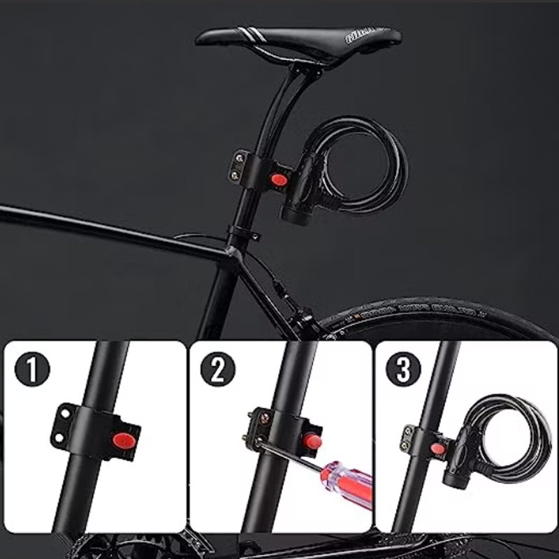 Замок-сигналізація на велосипед (SUO-014) Feel Fit Бровари - фото 4