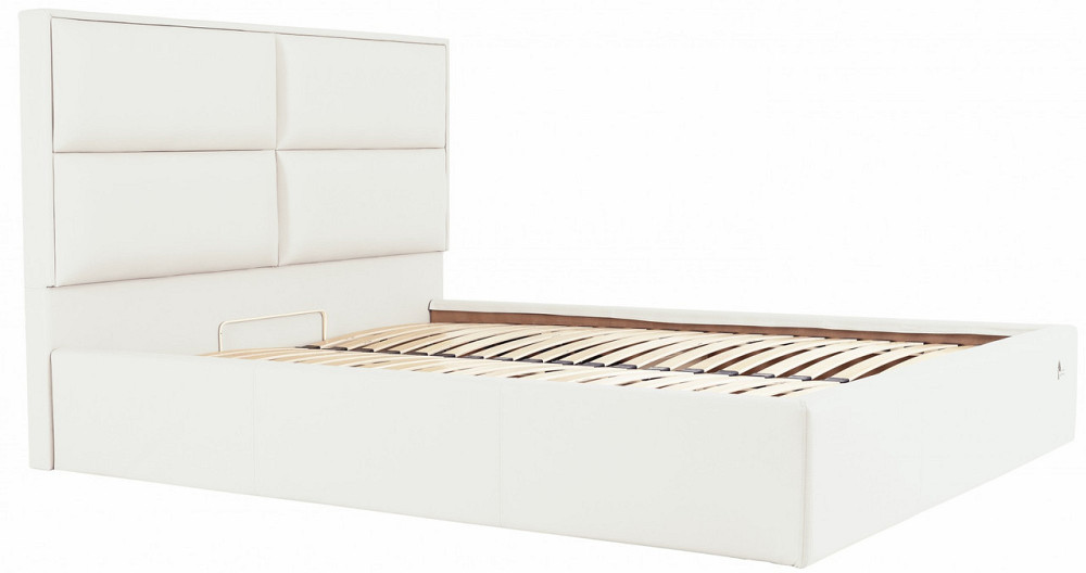 Кровать Sheffield Comfort 140 х 190 см Fly 2200 С подъемным механизмом и нишей для белья Белый Днепр - изображение 8