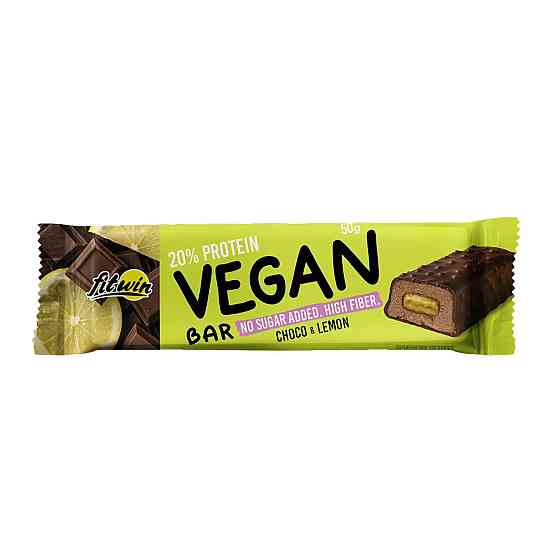 Vegan Bar - 12x50g Chocolate & Lemon Киев