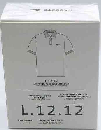 Парфюмерия: Lacoste EAU De L.12.12. Blanc edt 100ml. Оригинал ! Киев