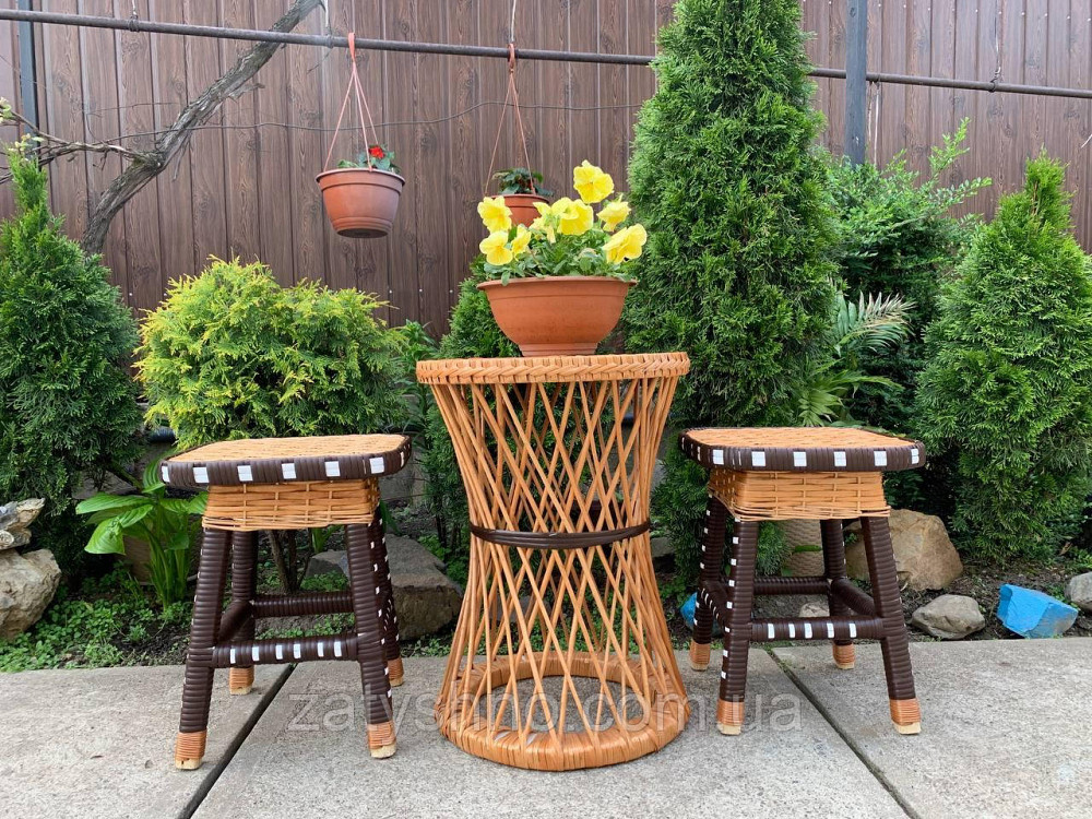 Набор плетеной мебели с высоким столом Киев - изображение 7