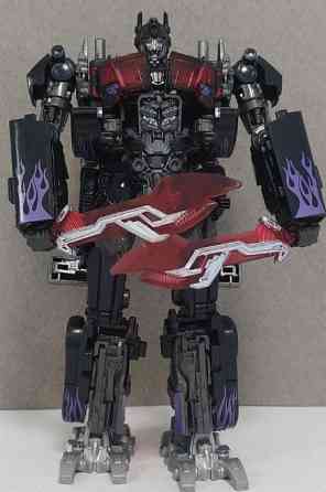 Робот Трансформер НЕМЕЗИС ПРАЙМ 18 см Чорний OPTIMUS PRIME + аксесуари. Київ