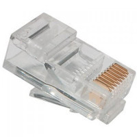 Конектор Ritar RJ45 cat.5e UTP 8P8C PREMIUM (позолоченные контакты) 100 шт (13193) Киев - изображение 1