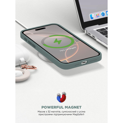 Чохол до мобільного телефона Armorstandart ICON2 MagSafe Apple iPhone 16 Pro Lake Green (ARM81318) Вінниця - фото 2