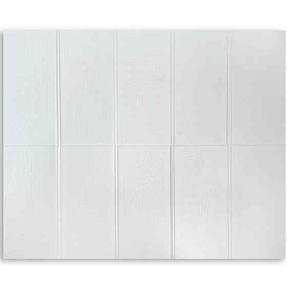 Детский складной термоковрик однотонный 2000х1500х10мм Белый (296) SW-00001188 Днепр