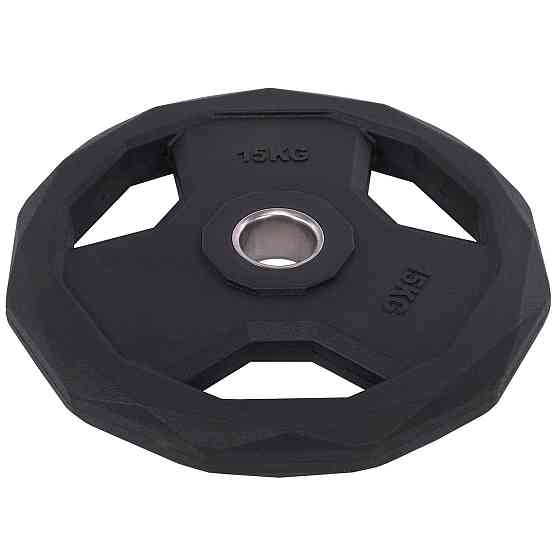 Диск поліуретановий 15 кг 51 мм KZ-3858-15 Київ