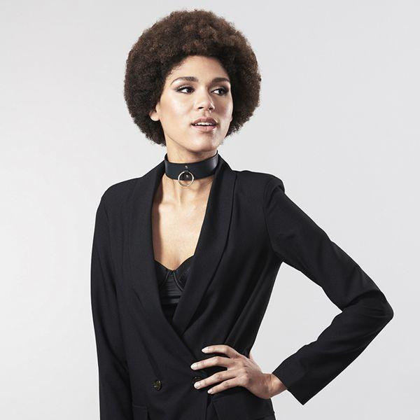 Чокер Bijoux Indiscrets MAZE – Wide Chocker Black Sex Aura Київ - фото 7