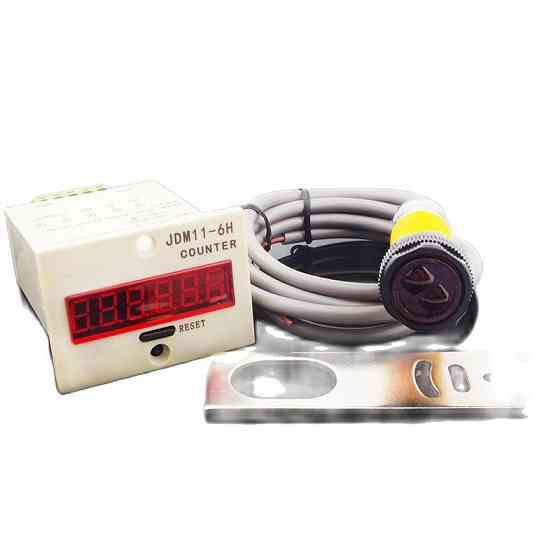 Цифровой счетчик 220В с фотодатчиком для автоматического учета Киев