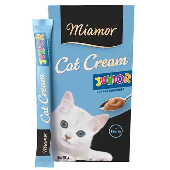 Miamor Cream Junior МИАМОР ЮНИОР крем жидкое лакомство для котят Киев