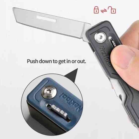 Мультитул NexTool Multi Functional Knife, синій Ровно