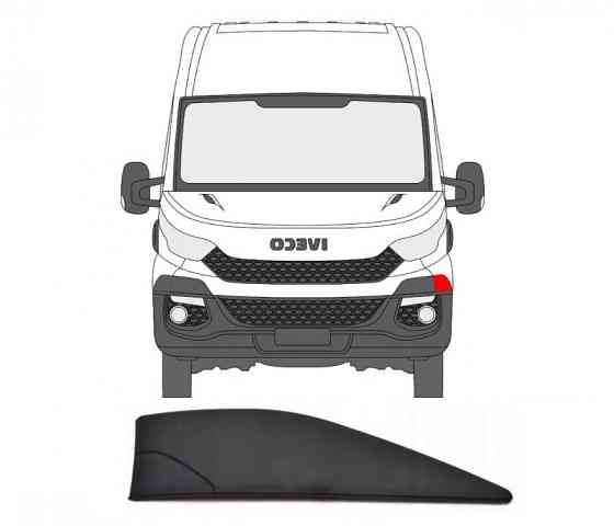 Накладка крила ліва GP Iveco Daily E6 (5801847150) Київ