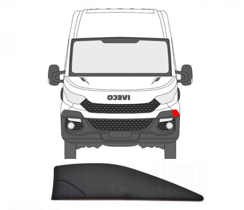 Накладка крила ліва GP Iveco Daily E6 (5801847150) Київ - фото 2