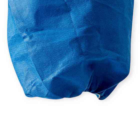 Комбінезон маляра з капюшоном X-Safe від бруду, пилу, аерозолів, XL, 3 шари СМС, синій, захист. клапан Мукачево