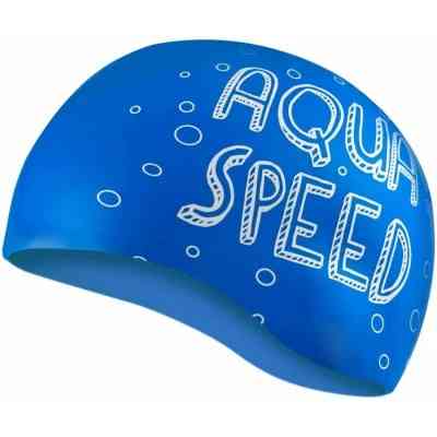 Шапка для плавання Aqua Speed Kiddie 142-Shark 1783 синій Діт OSFM (5908217617835) Вінниця