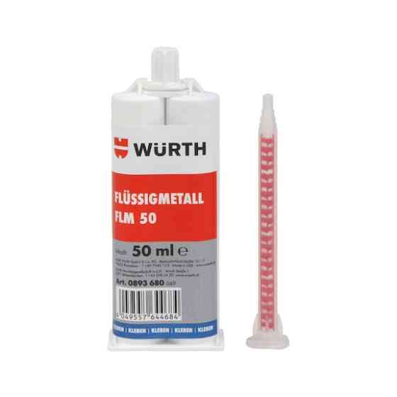 Жидкий металл Wurth 2-компонентный FLM 50 50мл Львов