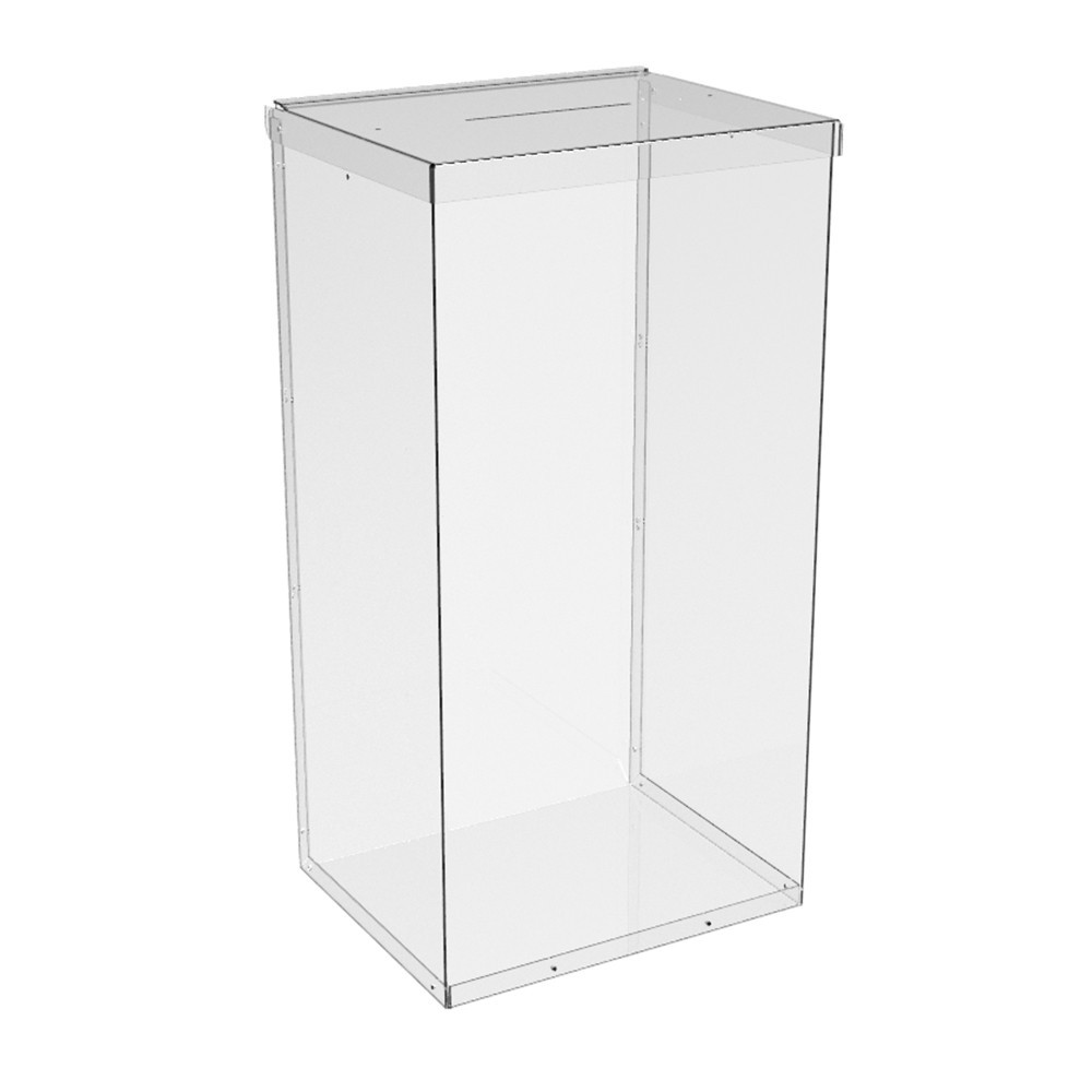 Ящик EKOSTAR без замка для пожертвований и сбора денег 250x200x480. Объем 24 литров Киев - изображение 3