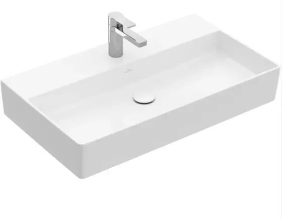 Раковина  Villeroy&Boch Momento 2.0 80X47 Graphite Ceramicplus (4A228GI4) Киев