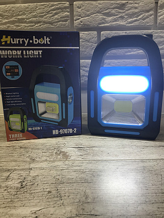 Ліхтар HB-9707A-2 ручний акумуляторний з яскравою лампою LED зарядка від USB вбудований акумулятор 5 Кам'янське - фото 10