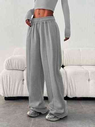 Жіночі повсякденні спортивні штани оверсайз двонитка Одеса