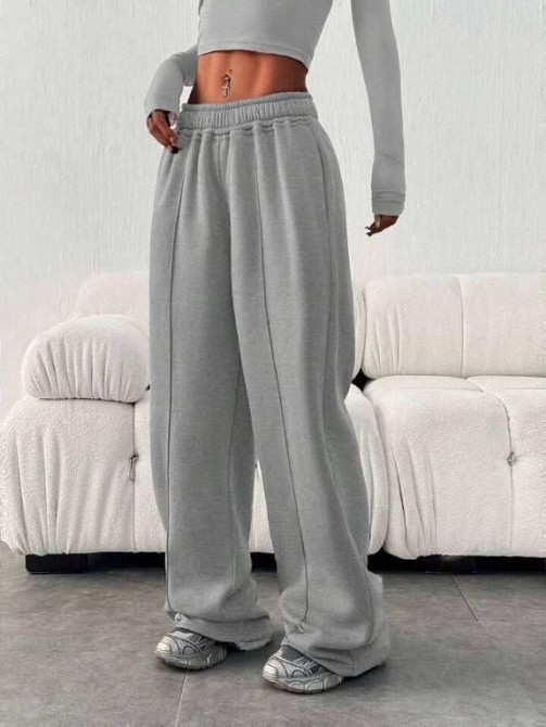 Жіночі повсякденні спортивні штани оверсайз двонитка Одеса - фото 5